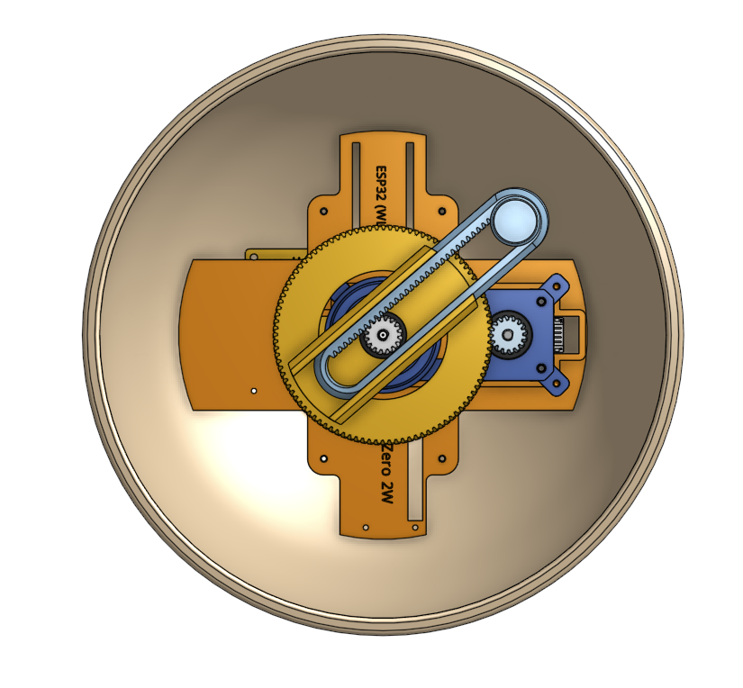 Motor Assembly Installation in Bowl