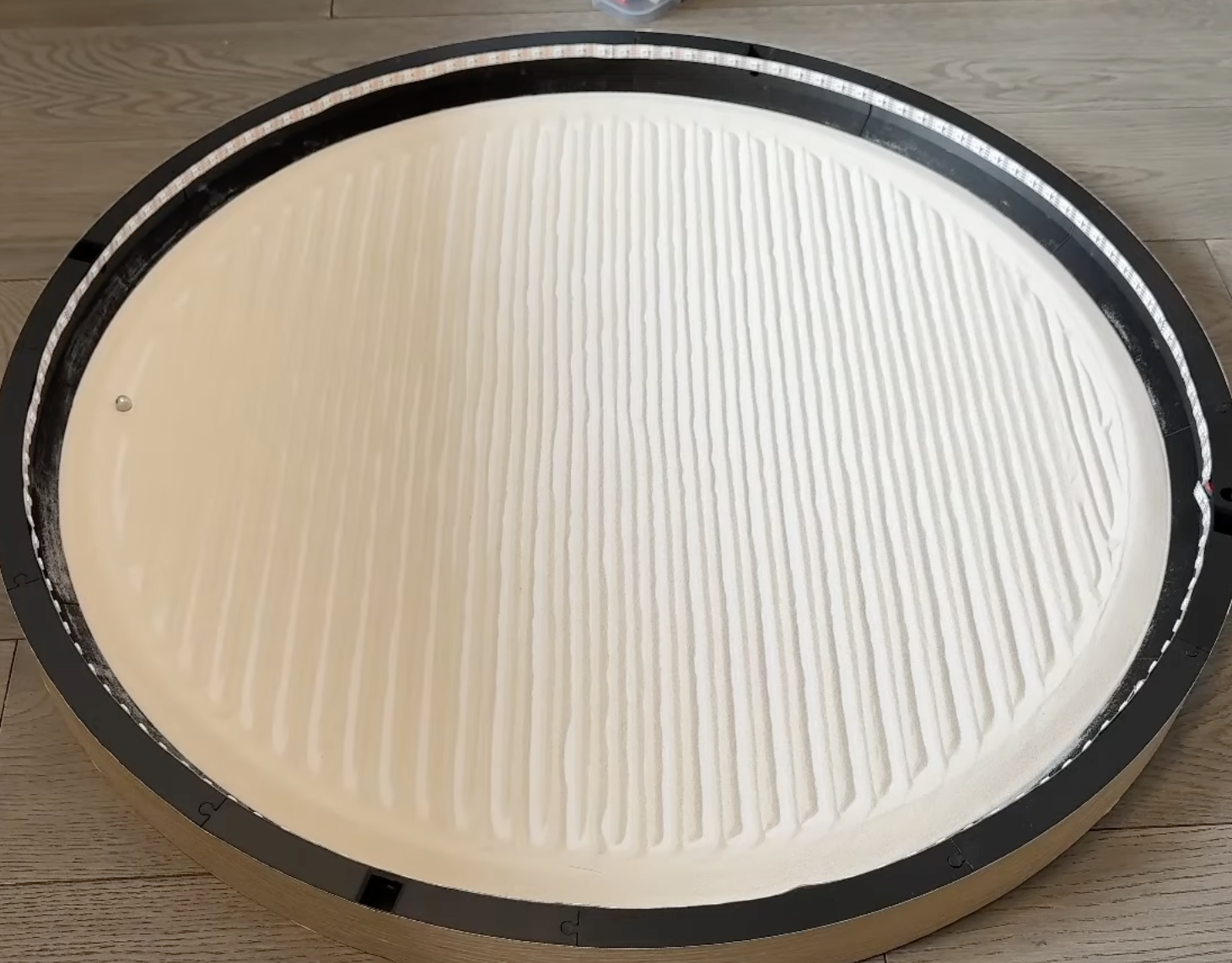 Sand and Magnetic Ball