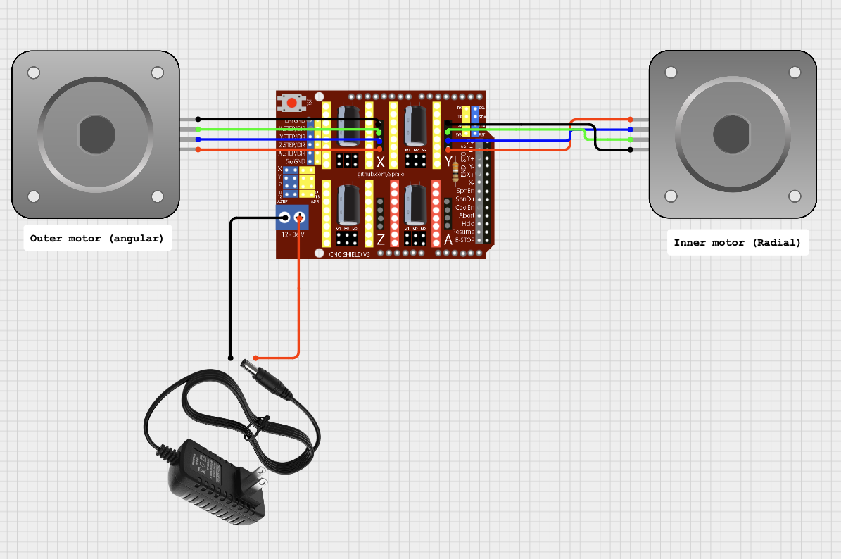 CNC Shield + TMC2209 Wiring