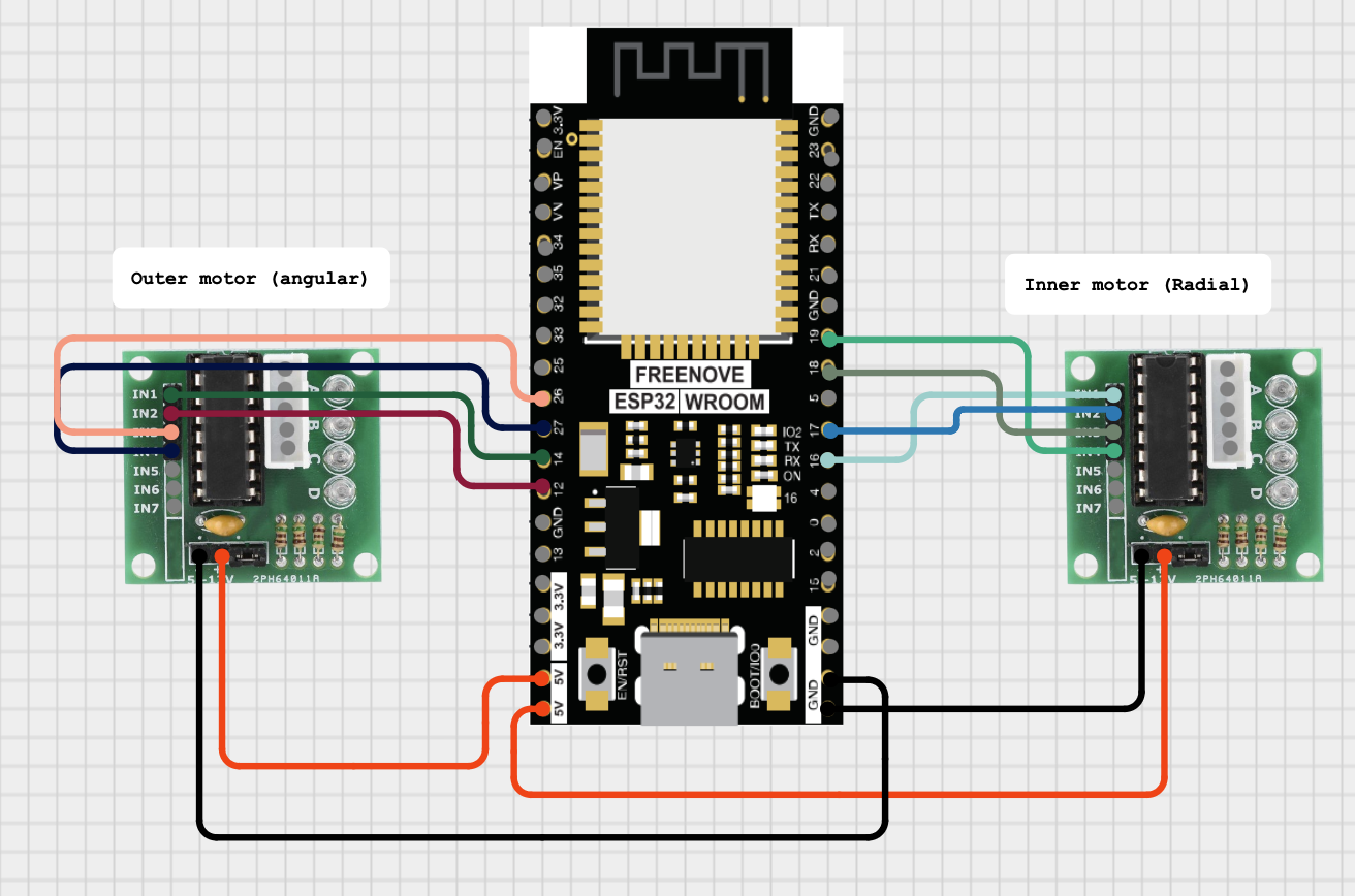 ESP32 Direct Connection Wiring
